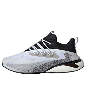 adidas �A�f�B�_�X �����Y �X�j�[�J�[ �yadidas Alphaboost V2 'White Balck' IE9157�z �T�C�Y US_11.5(29.5cm)