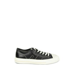 �z�[�K�� �����Y �X�j�[�J�[ �V���[�Y Rebel contrast-stitching sneakers Black