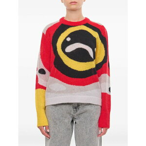 �`���[���Y�E�W�F�t���[ ���f�B�[�X �j�b�g&�Z�[�^�[ �A�E�^�[ Abstract-print crew-neck sweater Multicolour