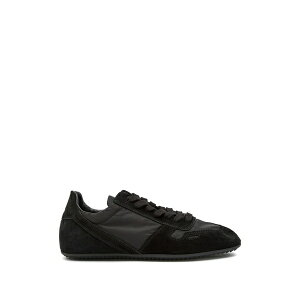 ���b�N�I�E�G���X ���f�B�[�X �X�j�[�J�[ �V���[�Y Panelled lace-up sneakers Black