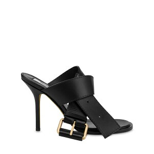 ���X�L�[�m ���f�B�[�X �T���_�� �V���[�Y Decorative-buckle mules Black