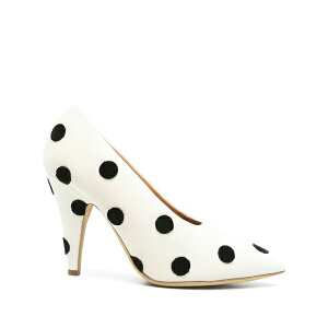 ���X�L�[�m ���f�B�[�X �p���v�X �V���[�Y 100mm polka-dot pumps Neutrals