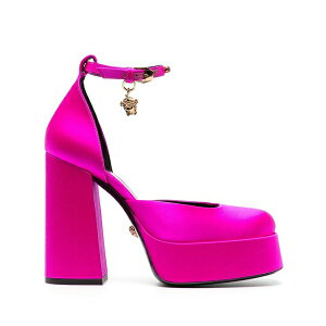 ���F���T�[�` ���f�B�[�X �p���v�X �V���[�Y Medusa aevitas 125mm satin pumps Pink