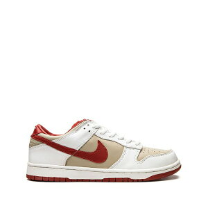 �i�C�L ���f�B�[�X �X�j�[�J�[ �V���[�Y Dunk low pro light stone/varsity red sneakers Grey