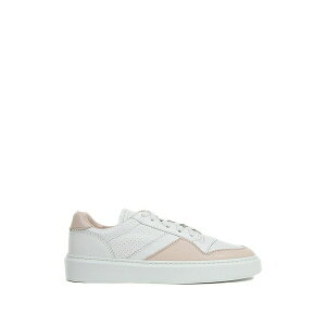 �h���J���Y ���f�B�[�X �X�j�[�J�[ �V���[�Y Perforated panelled leather sneakers White