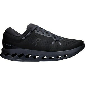 �I�� �����j���O �����Y �����j���O �X�|�[�c Cloudsurfer 2 Wide Running Shoe - Men's Black/Black