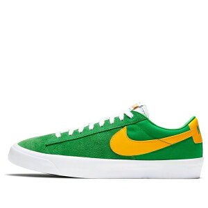 Nike �i�C�L �����Y �X�j�[�J�[ �yNike Zoom Blazer Low Pro GT SB 'Lucky Green Gold' DC7695-300�z �T�C�Y US_5(23.0cm)