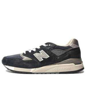 New Balance �j���[�o�����X �����Y �X�j�[�J�[ �yNew Balance 998 Classic Made in USA 'Navy Grey' M998NV�z �T�C�Y US_7(25.0cm)
