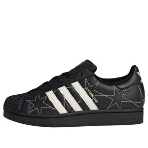 adidas �A�f�B�_�X �����Y �X�j�[�J�[ �yadidas Superstar 'Black Cream' IH4124�z �T�C�Y US_M_3.5