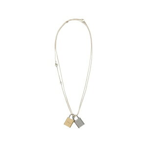 �A���[���K�V�[ �����Y �l�b�N���X�E�`���[�J�[ �A�N�Z�T���[ Riddle padlock-detail necklace Silver