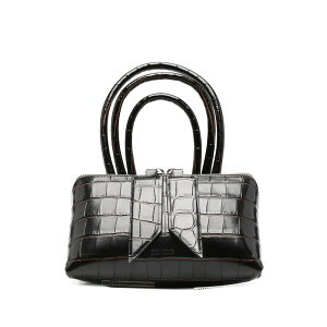 �W �A�e�B�R ���f�B�[�X �n���h�o�b�O �o�b�O Friday croc embossed mini bag Brown