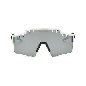 �v���C���X�|�[�c �����Y �T���O���X�E�A�C�E�F�A �A�N�Z�T���[ Shield-frame tinted sunglasses White