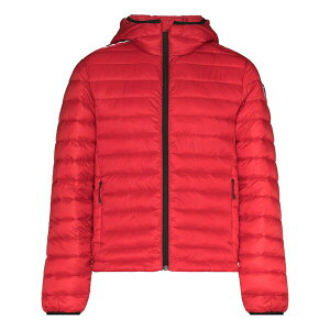 ���V�j���[�� �����Y �W���P�b�g���u���]�� �A�E�^�[ Rossi hooded padded jacket Red