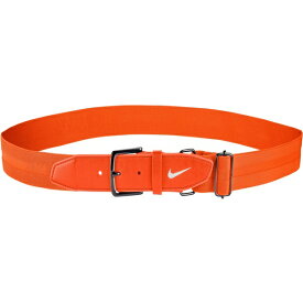 ナイキ メンズ ランニング スポーツ Nike Adult Adjustable Baseball/Softball Belt 3.0 Orange/White