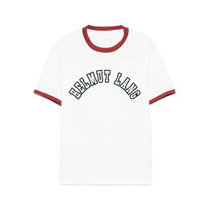 �w�����[�g �����O ���f�B�[�X T�V���c �g�b�v�X Prep t-shirt White