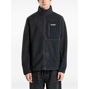 �R�����r�A �����Y �p�[�J�[�E�X�E�F�b�g�V���c �A�E�^�[ Jasper ridge䊕� pebbled full-zip fleece sweater Black