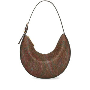 �G�g�� ���f�B�[�X �V�����_�[�o�b�O �o�b�O Small etro essential hobo shoulder bag Brown
