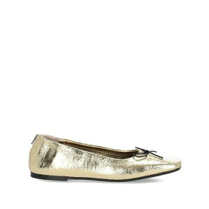 �S�[���f���O�[�X ���f�B�[�X �T���_�� �V���[�Y Amy wrinkled ballet flats Gold