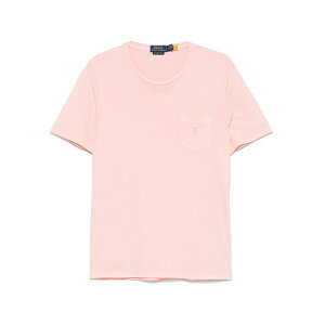 �����t���[���� �����Y T�V���c �g�b�v�X Polo pony-embroidered t-shirt Pink
