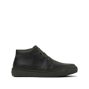�J���y�[�� �����Y �u�[�c �V���[�Y Peu terreno lace-up leather desert boots Grey