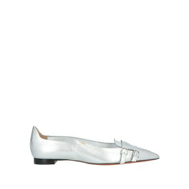 SANTONI サントーニ スリッポン・ローファー シューズ レディース Loafers Silver