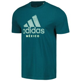 アディダス メンズ Tシャツ トップス Mexico National Team adidas DNA Graphic TShirt Green