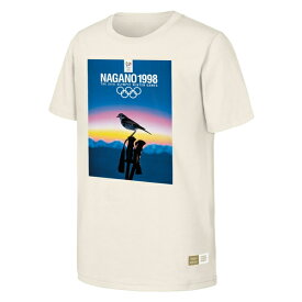 アウタースタッフ メンズ Tシャツ トップス 1998 Nagano Games Olympic Heritage T Shirt???Natural