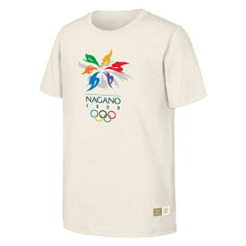 アウタースタッフ メンズ Tシャツ トップス 1998 Nagano Games Olympic Heritage T Shirt???Natural