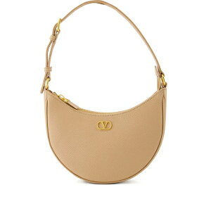 ���@�����e�B�m �K�����@�[�j ���f�B�[�X �V�����_�[�o�b�O �o�b�O Le mini sac crescent-shaped zip-top shoulder bag Neutrals