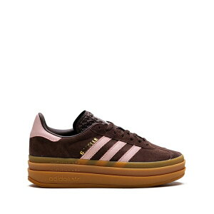 �A�f�B�_�X ���f�B�[�X �X�j�[�J�[ �V���[�Y Gazelle bold icey pink/auburn sneakers Red
