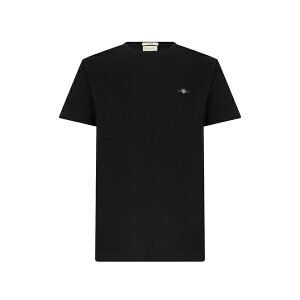 �K���g �����Y T�V���c �g�b�v�X Slim-fit logo-embroidered t-shirt Black