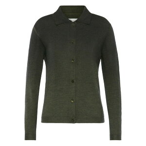 �}���^���}���W�F�� ���f�B�[�X �J�[�f�B�K�� �A�E�^�[ Gradient-effect spread-collar cardigan Green