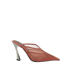 �y���������z �}�O���[ ���f�B�[�X �T���_�� �V���[�Y Mules & Clogs Orange