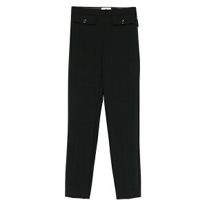 �G���U�x�X�t�����L ���f�B�[�X �J�W���A���p���c �{�g���X Slim-fit tailored trousers Black