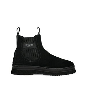 �K���g �����Y �u�[�c �V���[�Y Pull-tab chelsea boots Black