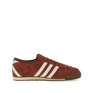 �A�f�B�_�X �����Y �X�j�[�J�[ �V���[�Y Italia 70s three-stripe sneakers Brown