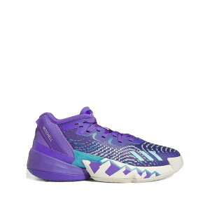 �A�f�B�_�X �����Y �X�j�[�J�[ �V���[�Y D.o.n. issue 4 throwback utah jazz sneakers Purple