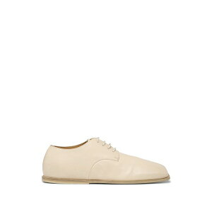 �}�[�V���� �����Y �h���X�V���[�Y �V���[�Y Square-toe derby shoes Neutrals
