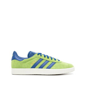 �A�f�B�_�X �����Y �X�j�[�J�[ �V���[�Y Gazelle suede sneakers Green