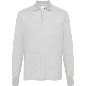 �C���u���e�B �����Y �|���V���c �g�b�v�X M??lange long-sleeve polo shirt Grey