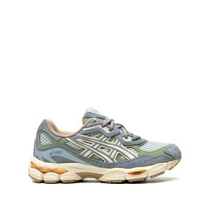 �A�V�b�N�X �����Y �X�j�[�J�[ �V���[�Y Gel-nyc cold moss/fjord grey sneakers Green