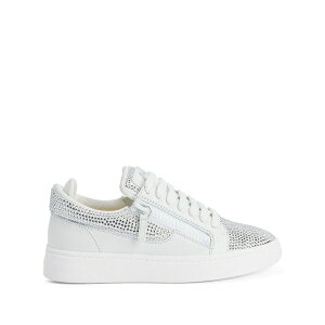 �W���[�b�y�U�m�b�e�B ���f�B�[�X �X�j�[�J�[ �V���[�Y Gz94 rhinestone-embellished leather sneakers White