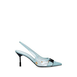 �G���G�X�W�C�G�� ���f�B�[�X �p���v�X �V���[�Y Floral buckle pumps Blue