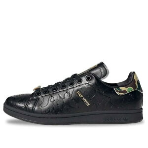 adidas �A�f�B�_�X �����Y �X�j�[�J�[ �X�^���X�~�X �yadidas x A Bathing Ape Stan Smith '30th Anniversary - Black' IG1116�z �T�C�Y US_M_3.5