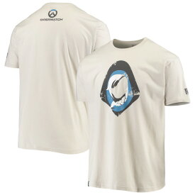 ブリザード メンズ Tシャツ トップス Blizzard Overwatch Ana Hero TShirt Cream