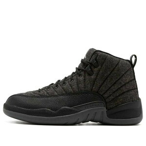 Air Jordan W[_ Y Xj[J[ Dark Grey/Mtllc Slvr-Black yAir Jordan 12 Retro 'Wool' 852627-003z TCY US_9.5(27.5cm)