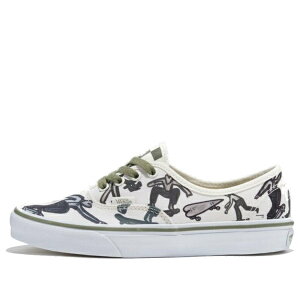 Vans �o���Y �����Y �X�j�[�J�[ Marshmallow/Olive Green �yVans x Bolin Authentic 'Marshmallow Olive Green' VN0009PVDOR�z �T�C�Y US_10(28.0cm)