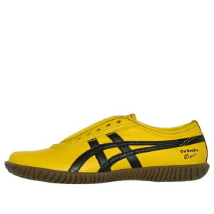 Onitsuka Tiger �I�j�c�J�^�C�K�[ �����Y �X�j�[�J�[ SUNFLOWER YELLOW/BLACK �yOnitsuka Tiger Tsunahiki Slip-On 'Sunflower Yellow' 1183C529-750�z �T�C�Y US_9(27.0cm)