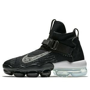 Nike �i�C�L �����Y �X�j�[�J�[ Strapped-Black �yNike Air VaporMax Premier Flyknit 'Black Metallic Silver' AO3241-002�z �T�C�Y US_8(26.0cm)