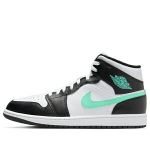 Air Jordan W[_ Y Xj[J[ White/Black/Green Glow yAir Jordan 1 Mid 'Green Glow' DQ8426-103z TCY US_M_14